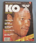 KO Magazine October 1982 Larry Holmes 
