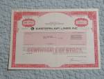 1986 Eastern Air Lines Stock Certificate 