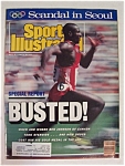 Sports Illustrated Magazine -Oct 3, 1988- Ben Johnson