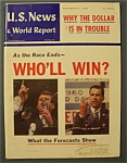 U.S. News & World Report Magazine-November 7, 1960