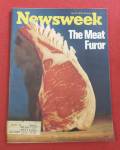 Newsweek Magazine April 9, 1973 The Meat Furor