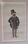 1874 Vanity Fair Ape Print Henry du Pre Labouchere