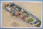 Colonial Village Postcard (1933 Century Of Progress)