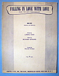Sheet Music For 1951 Falling In Love With Love