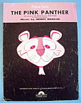 Sheet Music For 1963 The Pink Panther