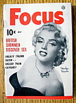 Focus Magazine May 1953 Marilyn Monroe