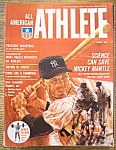 All American Athlete Magazine April 1964 Mickey Mantle