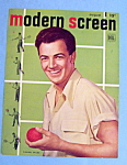 Modern Screen Magazine Cover August 1947 Cornel Wilde