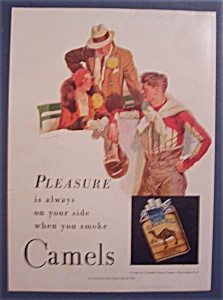 Vintage Ad: 1930 Camel Cigarettes