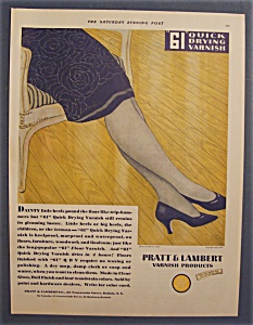 1929 Pratt & Lambert 61 Quick Drying Varnish