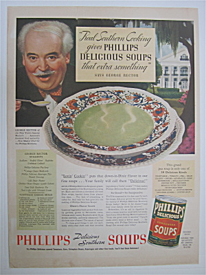1937 Phillips Condensed Soups With George Rector