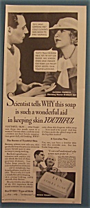 Vintage Ad: 1933 Lux Toilet Soap With Glenda Farrell