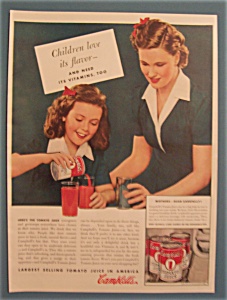 1941 Campbell's Tomato Juice