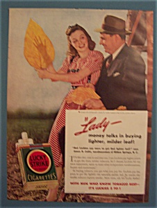 Vintage Ad: 1941 Lucky Strike Cigarettes