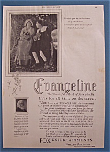 Vintage Ad: 1919 Evangeline