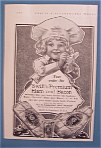 Vintage Ad: 1913 Swift Premium Ham & Bacon