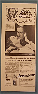 Vintage Ad: 1938 Jergens Lotion With Luli Deste