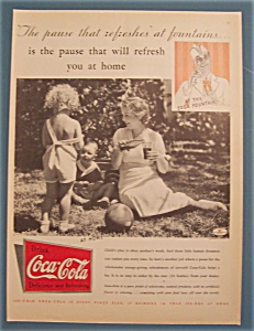 Vintage Ad: 1935 Coca - Cola
