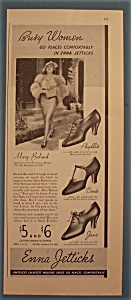 Vintage Ad: 1935 Enna Jetticks With Mary Boland