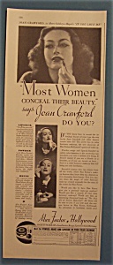 Vintage Ad: 1935 Max Factor With Joan Crawford