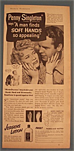 Vintage Ad: 1939 Jergens Lotion W/penny Singleton