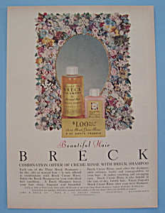 1957 Breck Shampoo With Shampoo & Creme Rinse
