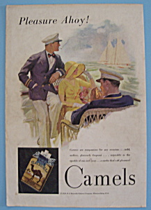 Vintage Ad: 1930 Camel Cigarettes