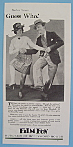 Vintage Ad: 1932 Film Fun W/ James Cagney