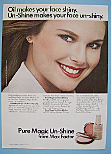 1976 Max Factor With Christie Brinkley
