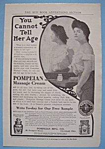 Vintage Ad: 1906 Pompeian Massage Cream