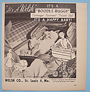Vintage Ad: 1955 Welsh Boodle Buggy