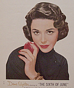 Vintage Ad: 1956 Lustre-creme Shampoo W/dana Wynter