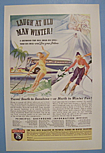 Vintage Ad: 1938 Greyhound Lines