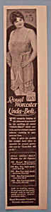 Vintage Ad: 1923 Royal Worcester Unda - Belt