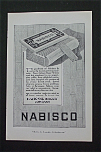 1916 Nabisco Sugar Wafers With Package Of Wafers