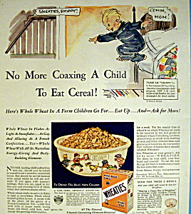 Vintage Ad: 1932 Wheaties Cereal