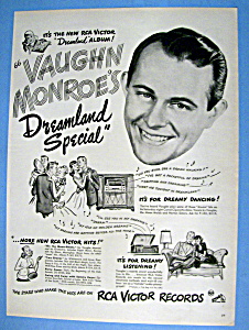 Vintage Ad: 1947 Vaughn Monroe's Dreamland Special