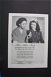 1940 Vinis Kreem Wave With Rita Hayworth