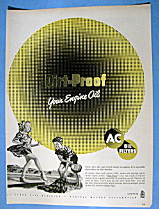Vintage Ad: 1949 Ac Oil Filters