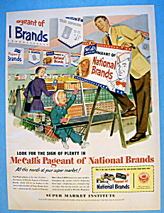 Vintage Ad: 1952 Super Market Institute
