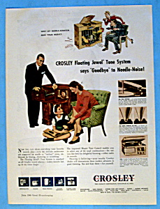 Vintage Ad: 1946 Crosley Floating Jewel Tone System