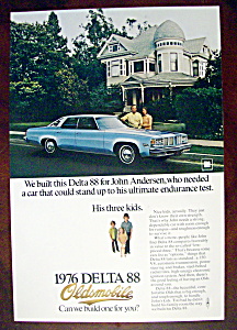 Vintage Ad: 1976 Delta 88 Oldsmobile