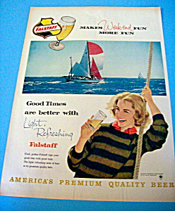 Vintage Ad: 1960 Falstaff Beer
