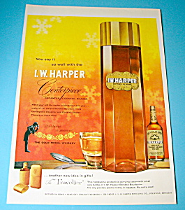 Vintage Ad: 1956 I. W. Harper Whiskey