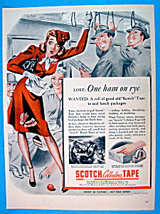 Vintage Ad: 1944 Scotch Cellulose Tape