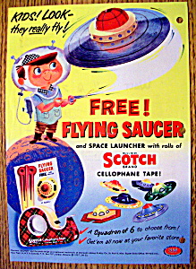 Vintage Ad: 1957 Scotch Cellophane Tape
