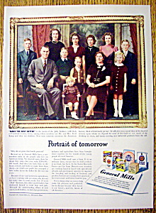 1947 General Mills With The Knop Family