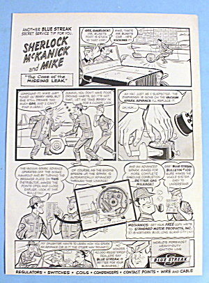 1962 Blue Streak Ignition W/sherlock Mckanick & Mike