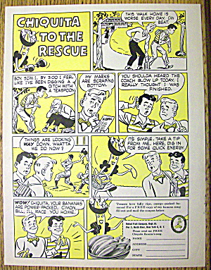 1953 Chiquita Banana With Chiquita To The Rescue