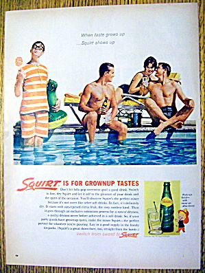 1962 Squirt With Two Men & Woman Talking About A Man